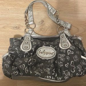 SILVER BABYGIRL PURSE
